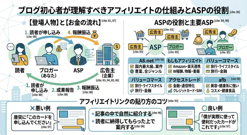 アフィリエイト収益仕組み