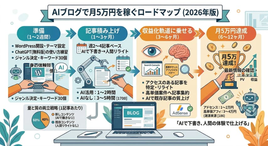 AIブログロードマップ