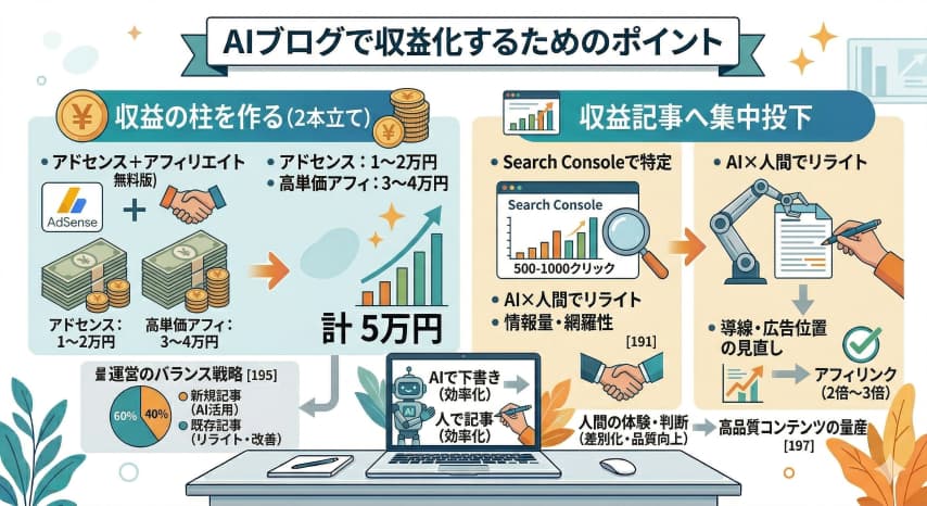 AIブログ収益化