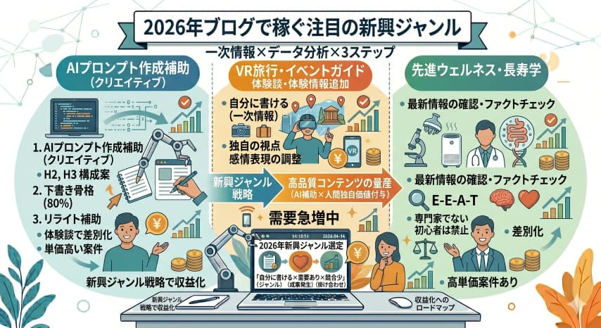 ブログ新興ジャンル