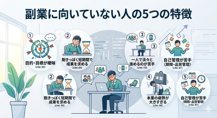 副業向いていない人