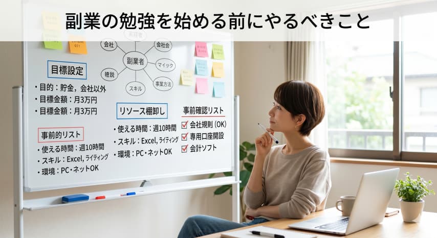 副業勉強始める前