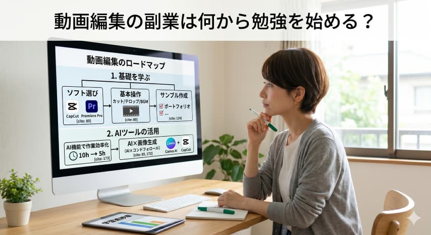 動画編集副業勉強始め方