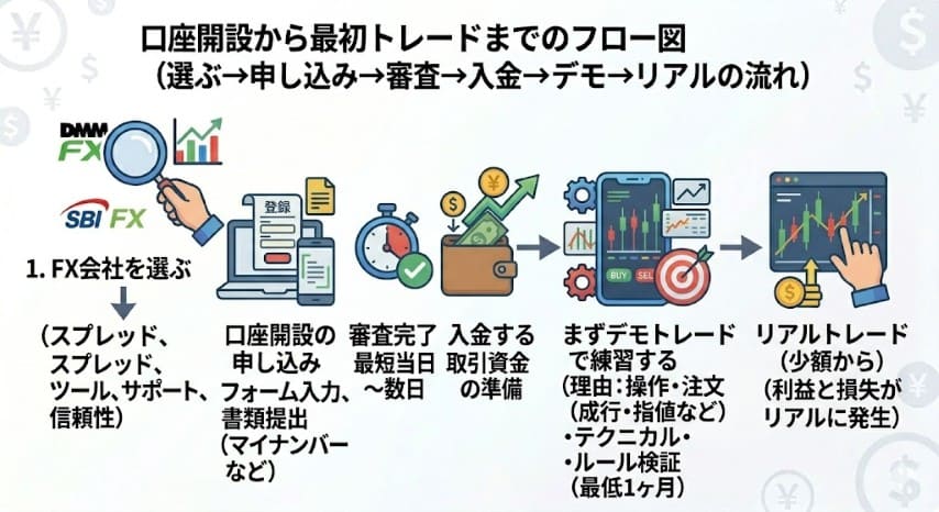 FXやり方流れ
