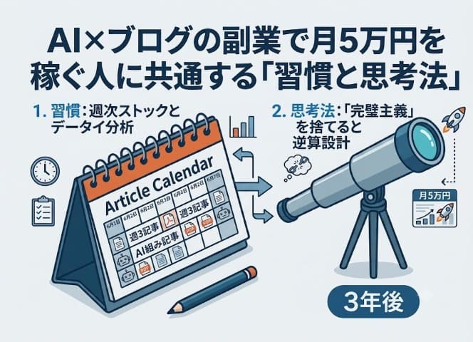 AIブログ副業習慣