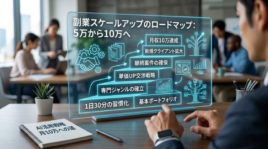 AI副業始め方月10万
