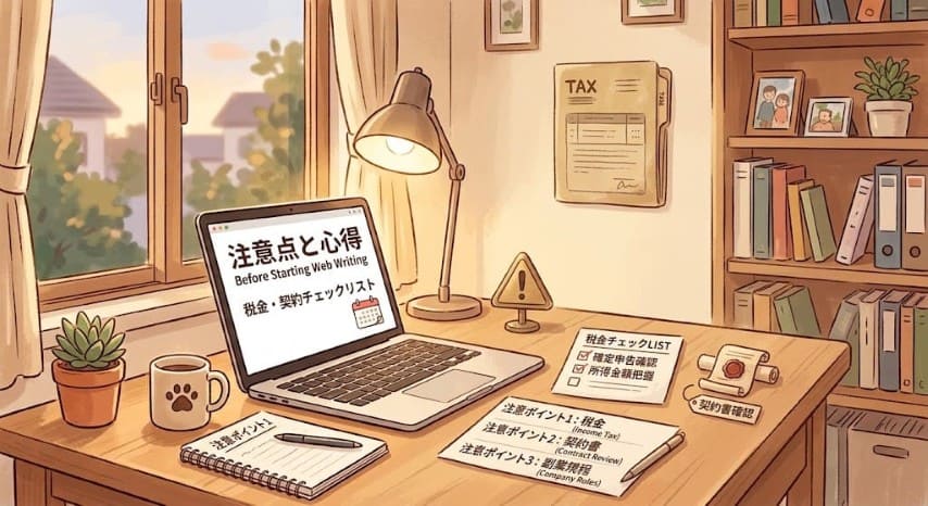 副業Webライター注意点